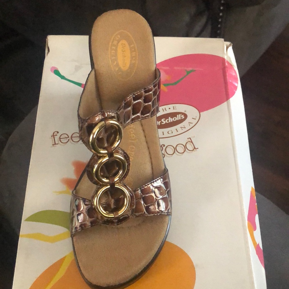 Dr. Scholl’s Avalon Croc Wedge Sandal